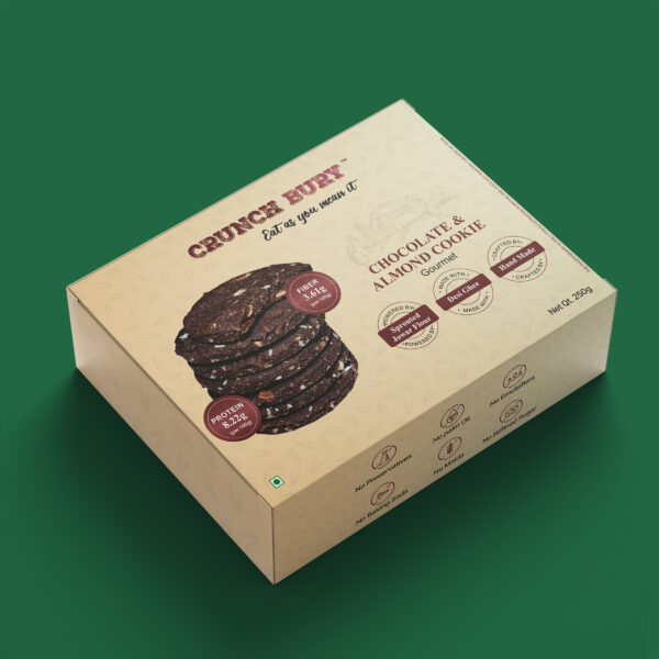 Chocolate and Almond Cookies