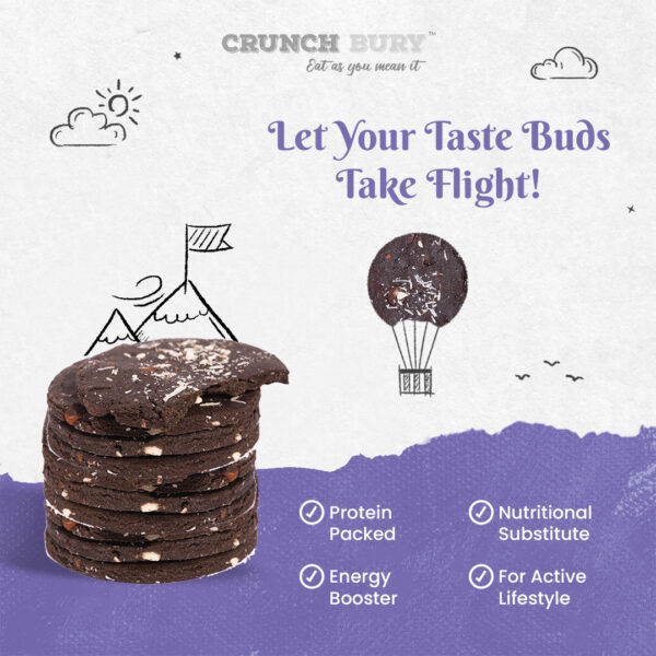 Chocolate and Almond Cookies