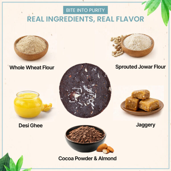 Almond Butter Cookies | Millet Cookies