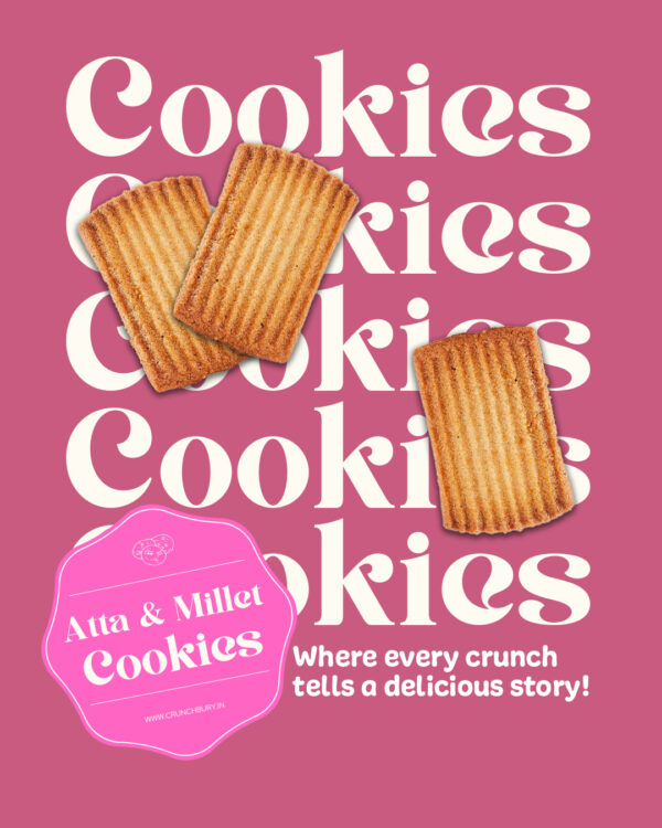 Cardamom Twist - Atta & Millet cookie | Tea Time Cookies