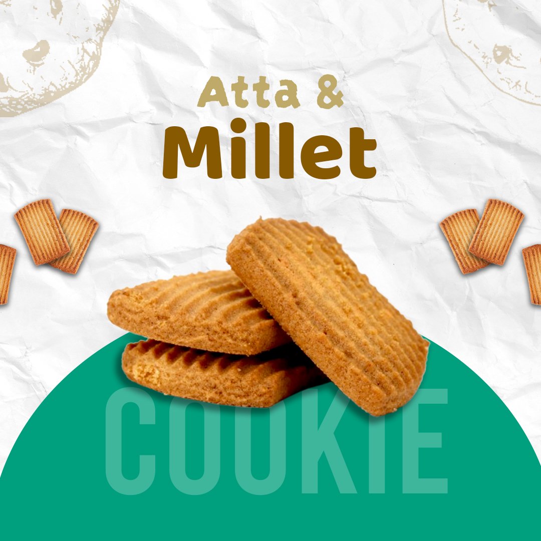 Cardamom Twist – Atta & Millet cookie