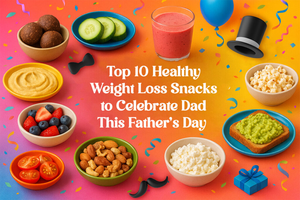 Top 10 Healthy Weight Loss Snacks to Celebrate Dad This Father’s Day