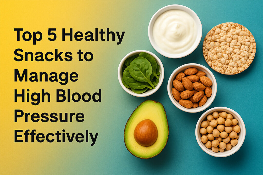 Top 5 Healthy Snacks to Manage High Blood Pressure Effectively - Featured Image