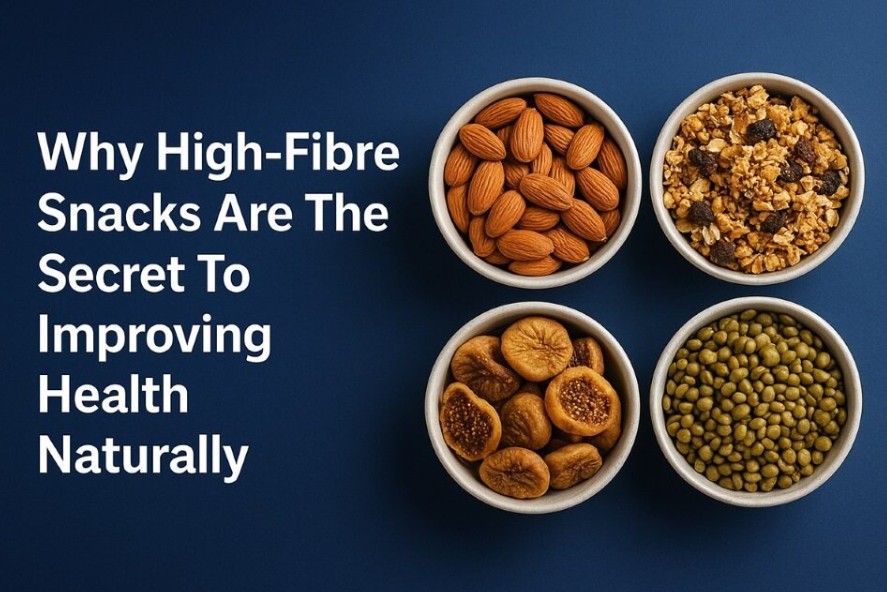 high fibre snacks