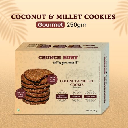 Coconut and Millet Cookies - 250gm