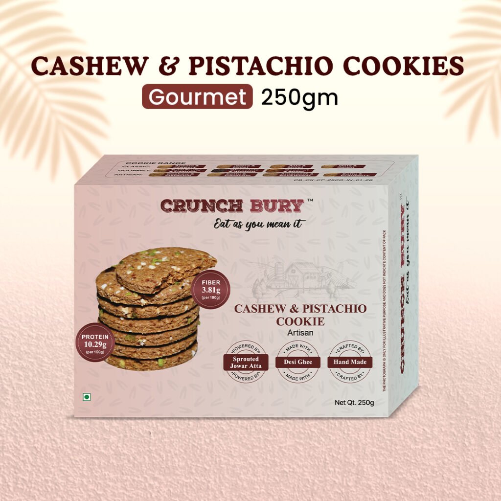 Cashew and Pistachio Cookies - 250gm