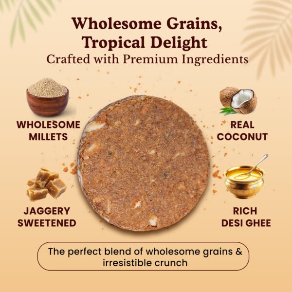 Coconut and Millet Cookies – 250gm
