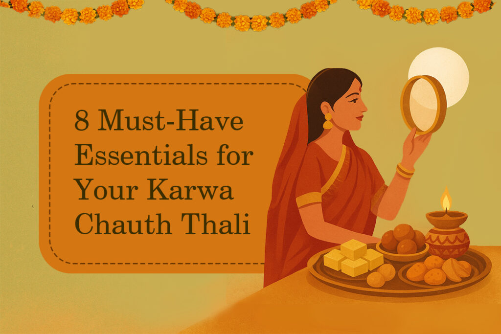 8 Must-Have Essentials for Your Karwa Chauth Thali