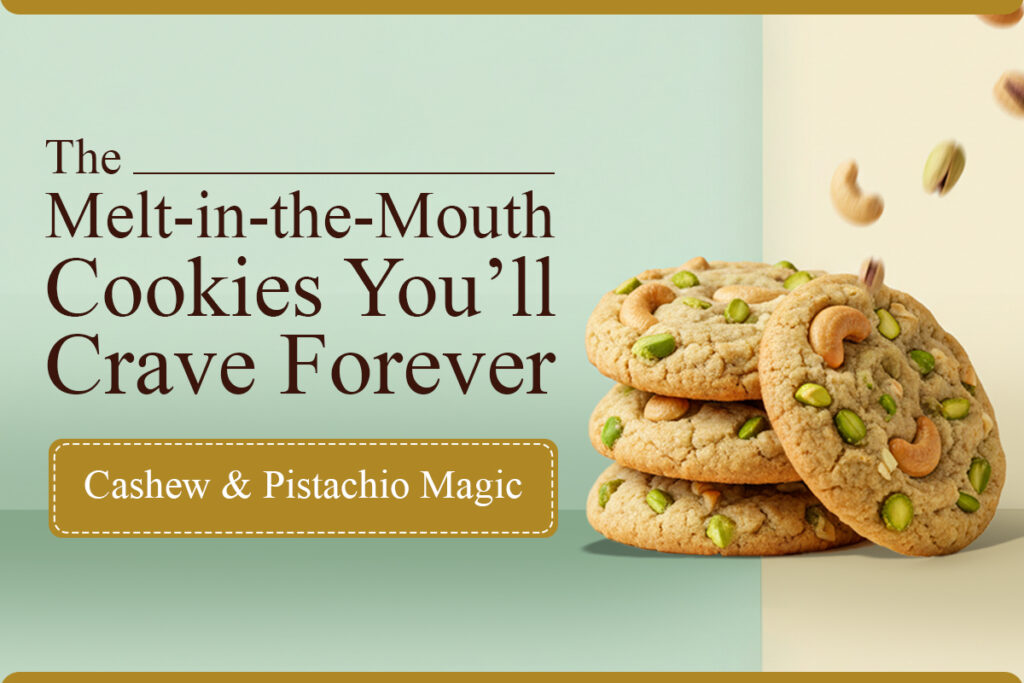 The Melt-in-the-Mouth Cookies You’ll Crave Forever — Cashew & Pistachio Magic