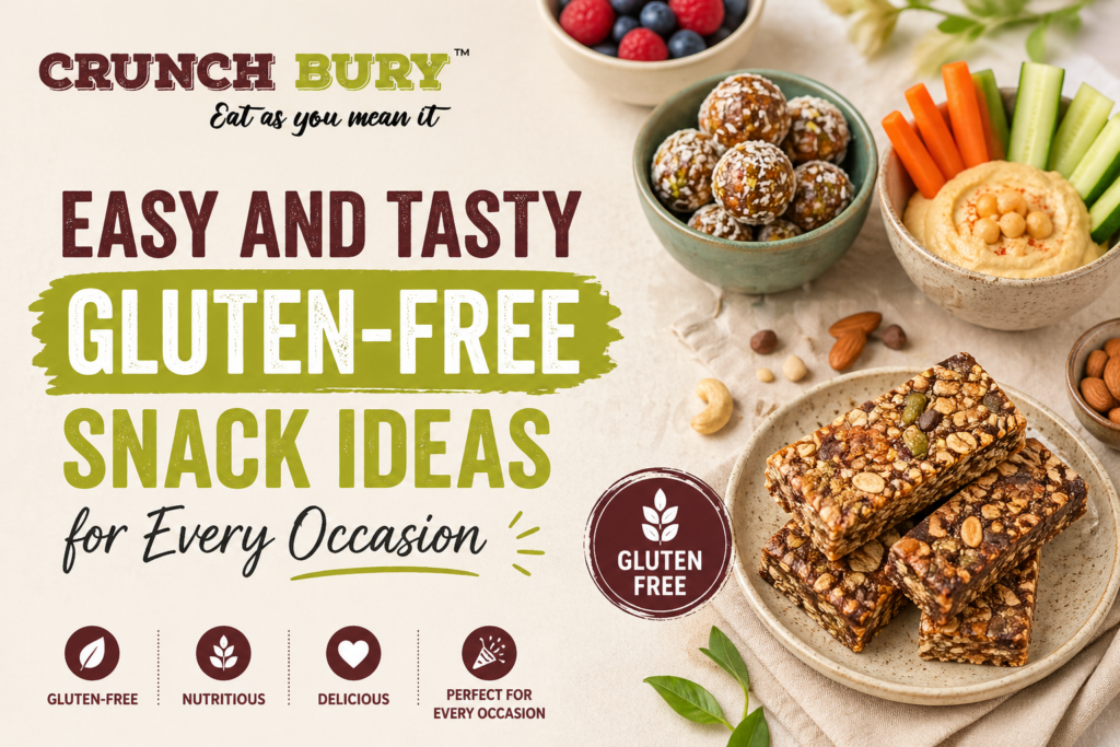 Easy and Tasty Gluten-Free Snack Ideas for Every Occasion - Blog Featured Image