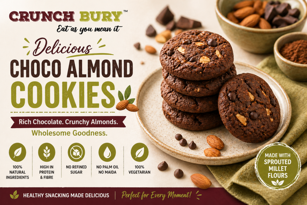 What Makes Crunchbury’s Choco Almond Cookies Special?