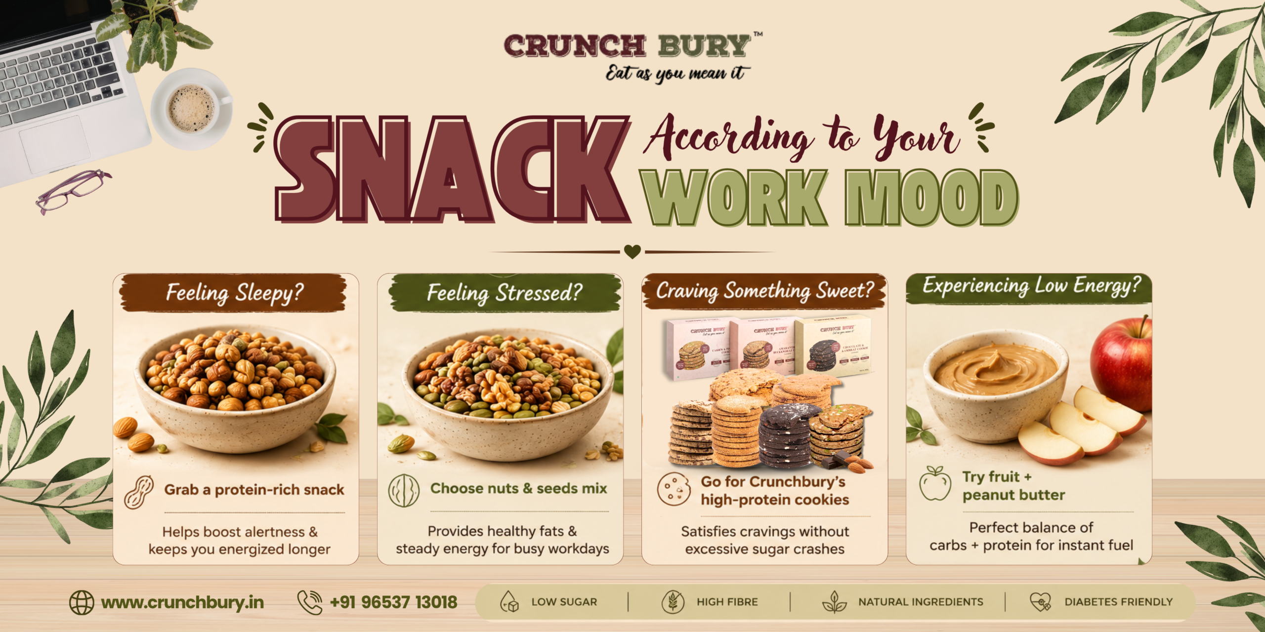 5 Powerful Office Snacking Tips For Better Focus & Productivity