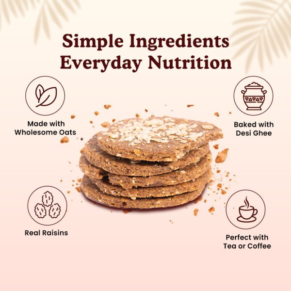 Oats and Raisin Cookies – 250gm